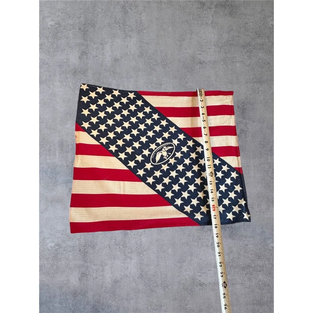 Duck Commander Bandana 18x21 Red White Blue American Flag Stars